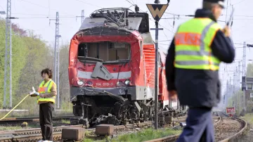 Havarovaný Regional Express