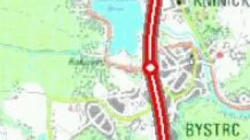 Původní plánovaná trasa R43
