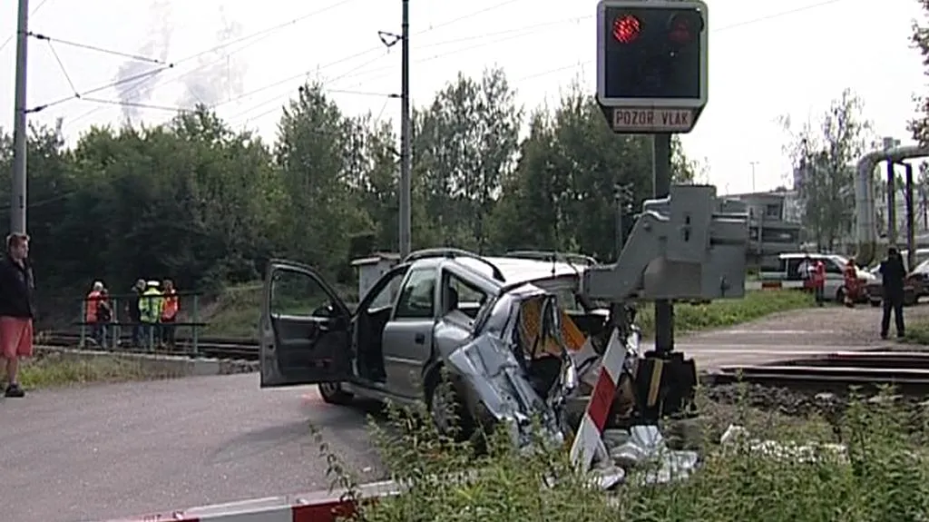 Nehoda na přejezdu