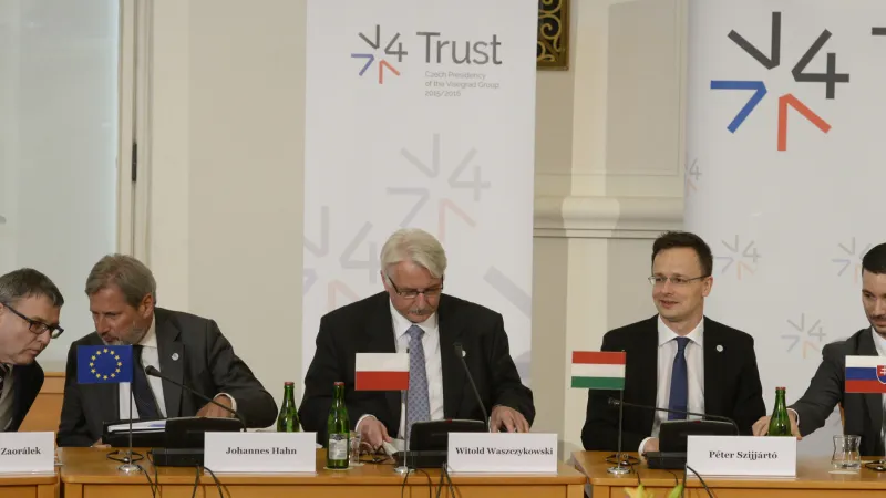 Zasedání ministrů zahraničí V4 v Praze