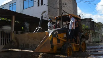 Silné deště sužují Mexiko