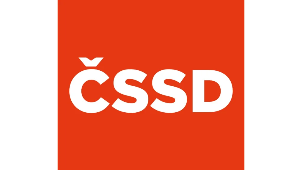Logo ČSSD z roku 2022