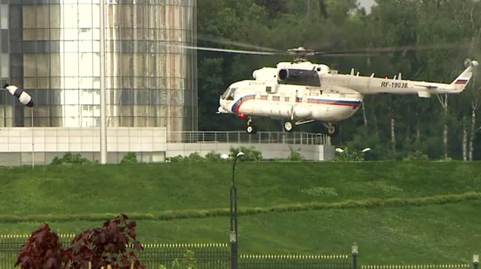 Vrtulník prezidenta Putina