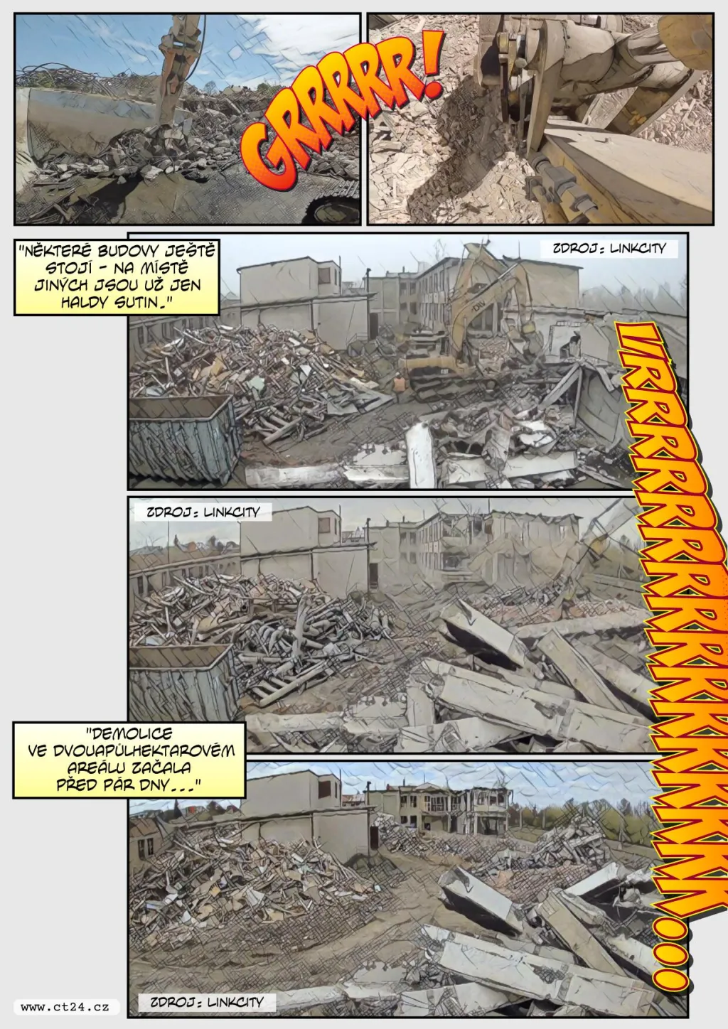 Areál bývalé továrny Tesla jde k zemi