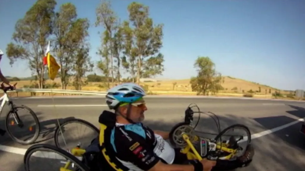 Handbikeři na cestě na Gibraltar