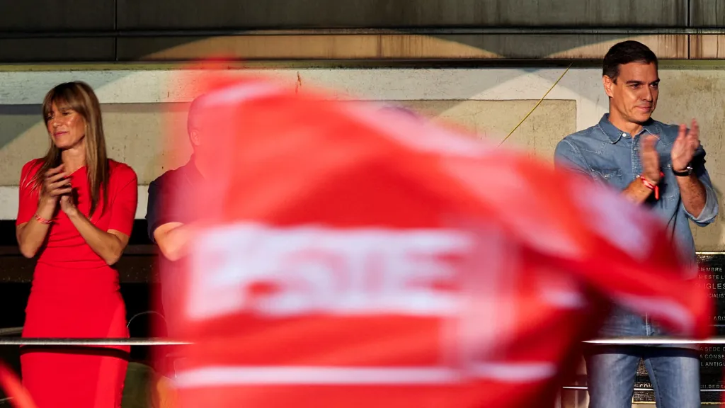 Pedro Sánchez s manželkou Begoňou Gómezovou