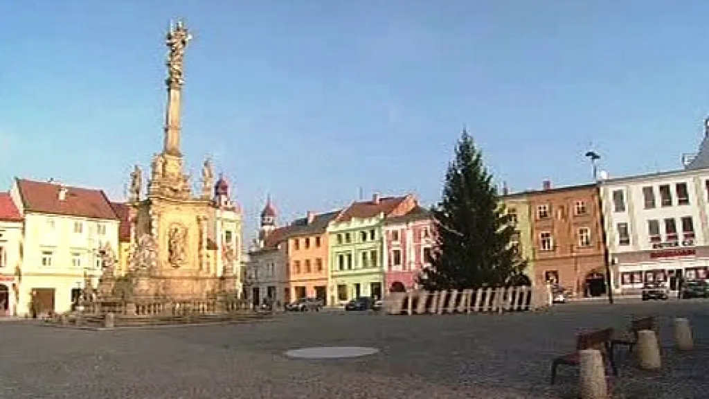 Masarykovo náměstí v Uničově