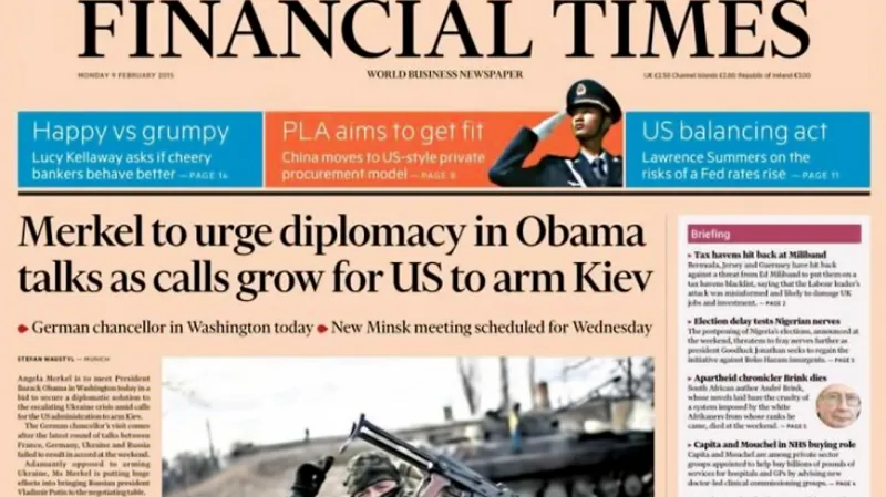Financial Times z 9. února 2015