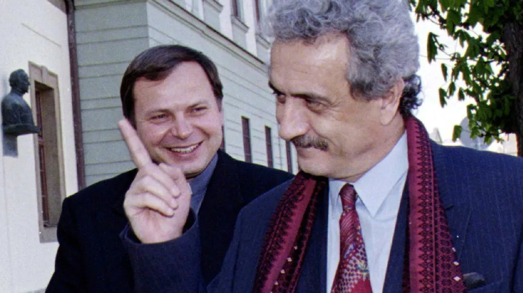 Karel Simandl s Pavlem Dostálem