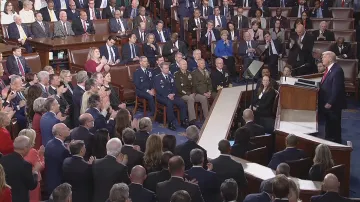 Projev prezidenta Donalda Trumpa v Kongresu USA