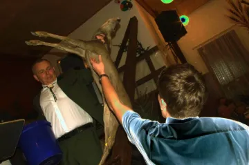 Myslivecký bál v Předoticích na Písecku