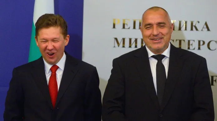 Alexej Miller a Bojka Borisov