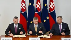 Podpis koaliční dohody na Slovensku