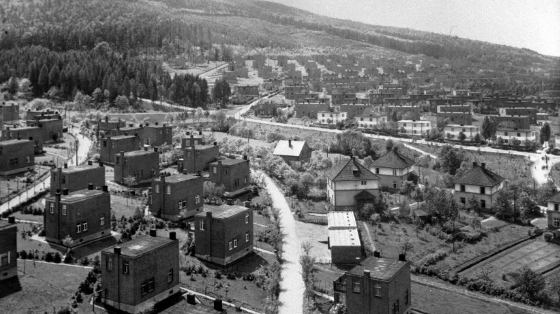 Zlínské domky zaměstnanců Baťových závodů (1933)