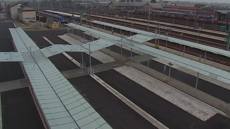 Nový autobusový terminál v Břeclavi