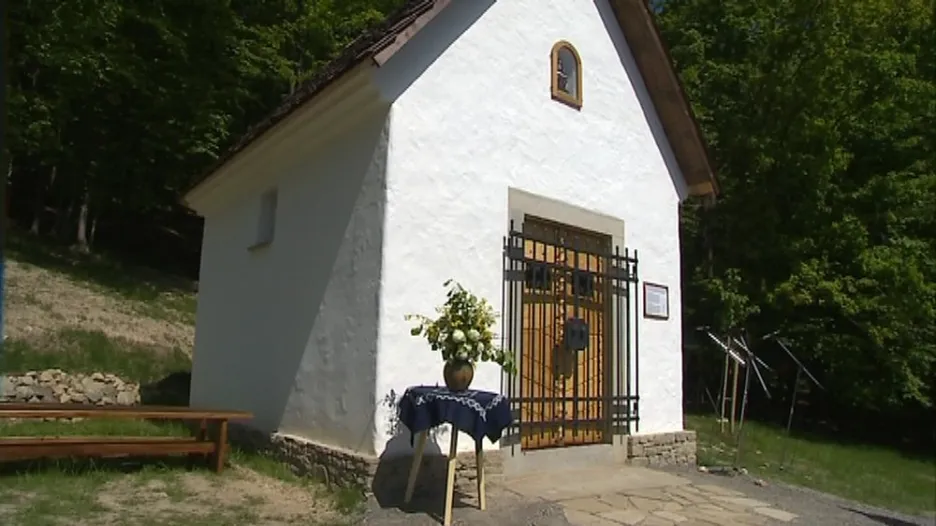 Kopie kapličky z Valašské Bystřice stojí ve skanzenu