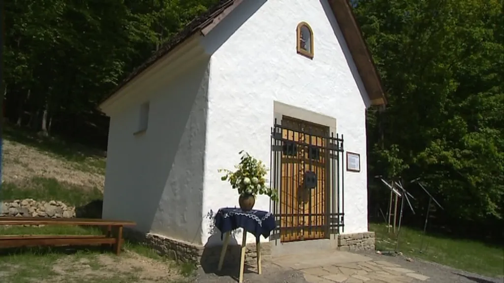 Kopie kapličky z Valašské Bystřice stojí ve skanzenu