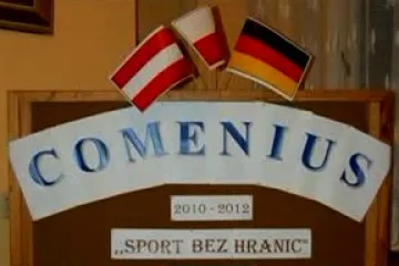 Společné setkání projektu Comenius - Sport bez hranic