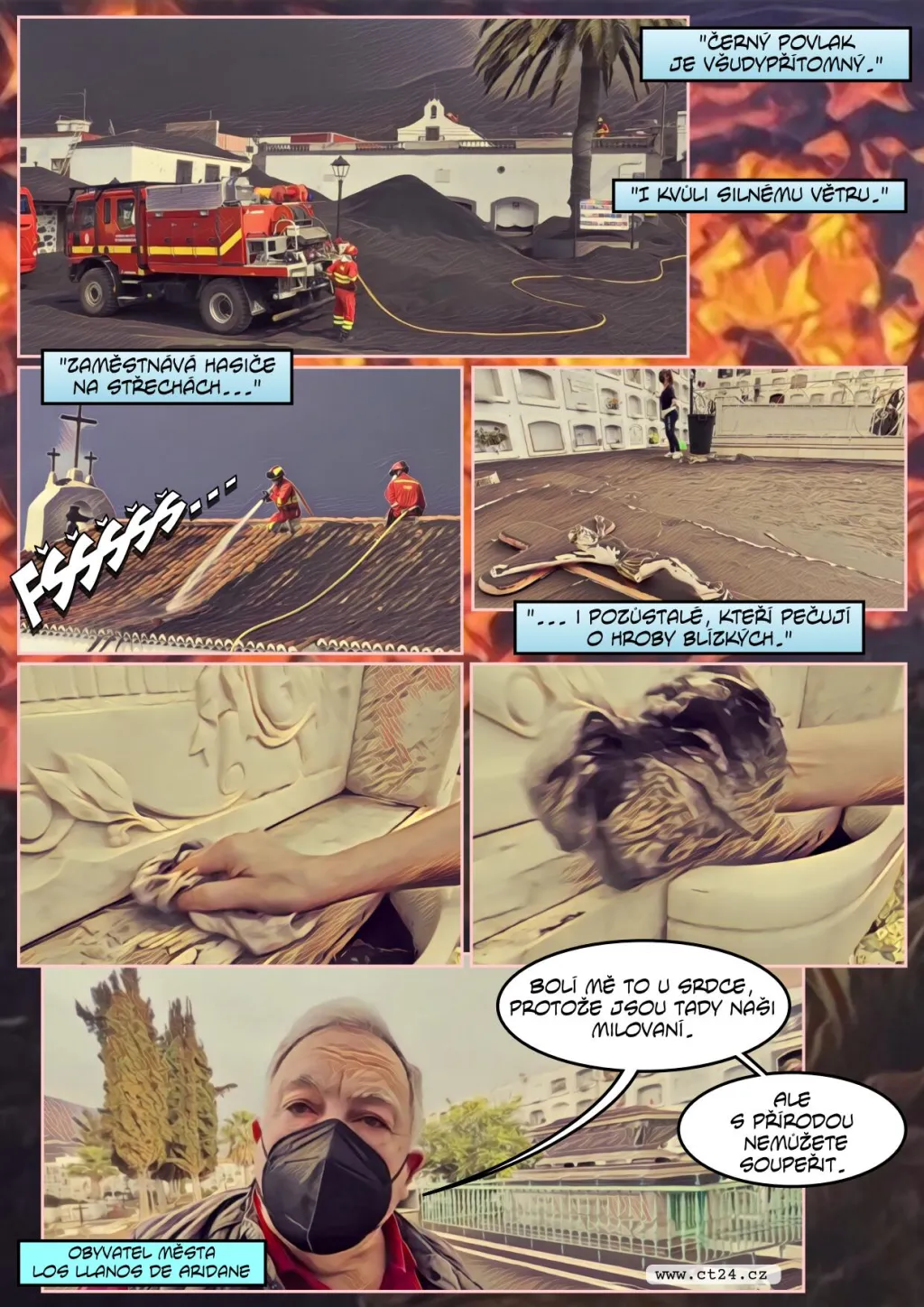 Šest týdnů sopečných erupcí na La Palmě