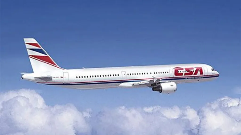 Airbus 321 společnosti ČSA