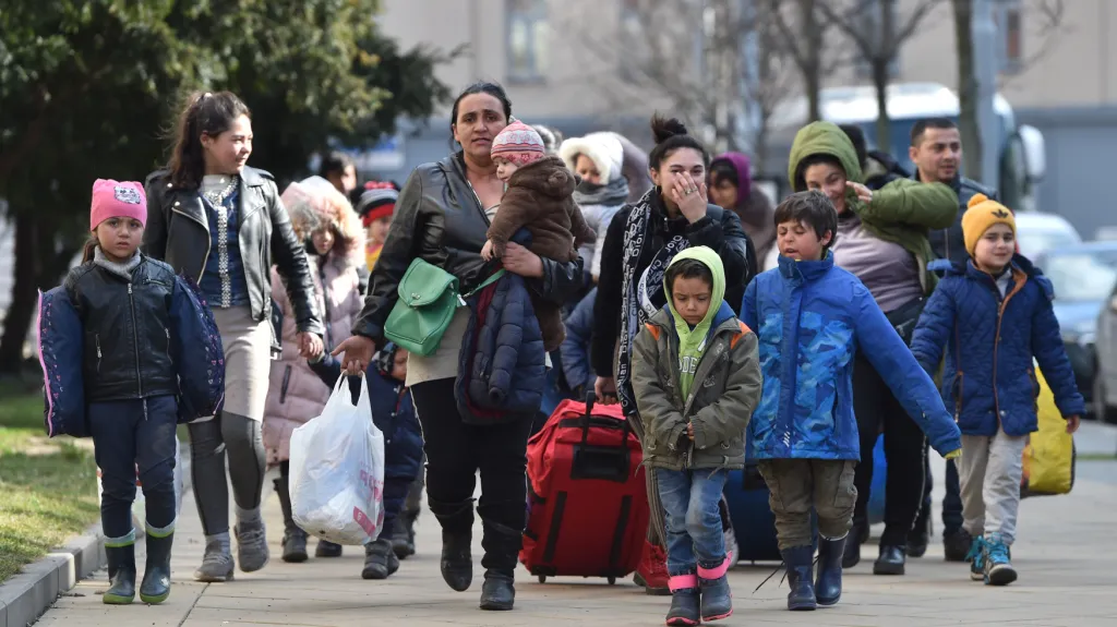 Uprchlíci z Ukrajiny přijeli do Brna