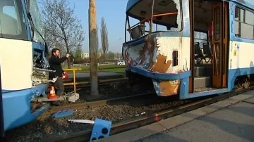 Nehoda tramvají