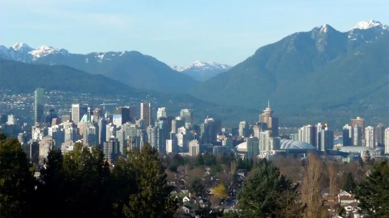 Panorama olympijského Vancouveru