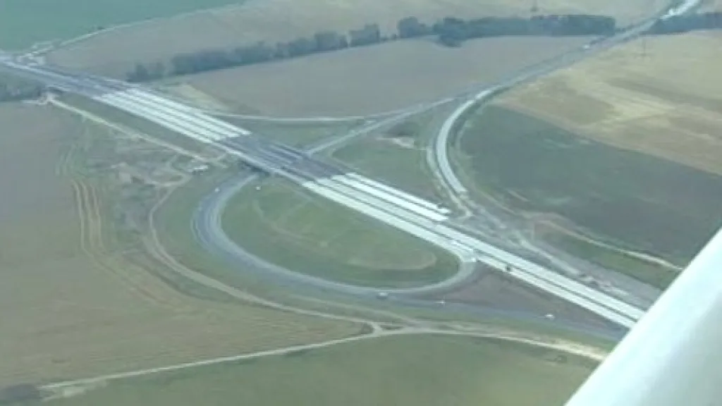 Otevření nového úseku D1