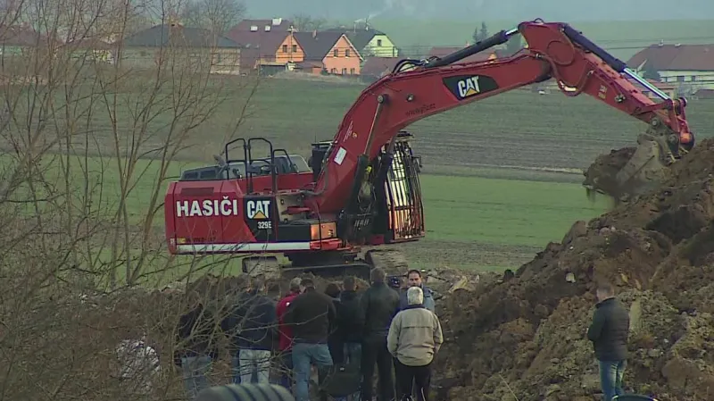 Hledání těla v Drásově