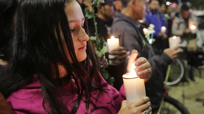 Pieta za oběti útoku v Bogotě