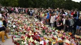 Pietní místo před norským královským palácem