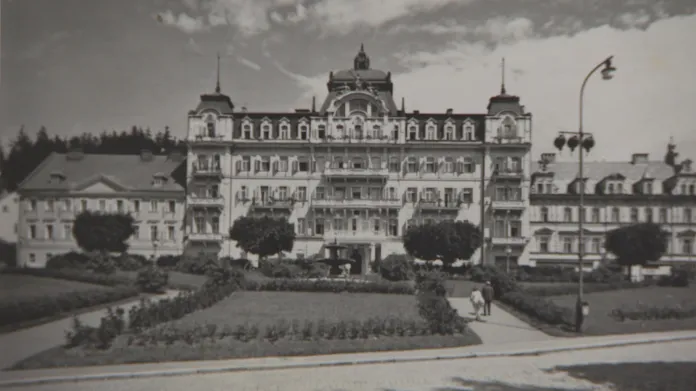 Hotel Kavkaz v Mariánských Lázních
