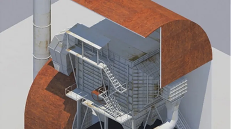 Návrh sochy boha Radegasta pro Dolní oblast Vítkovice od Jiřího Příhody