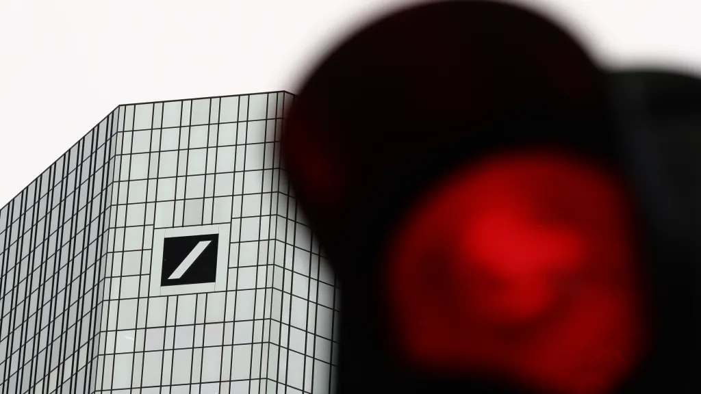 Sídlo Deutsche Bank ve Frankfurtu