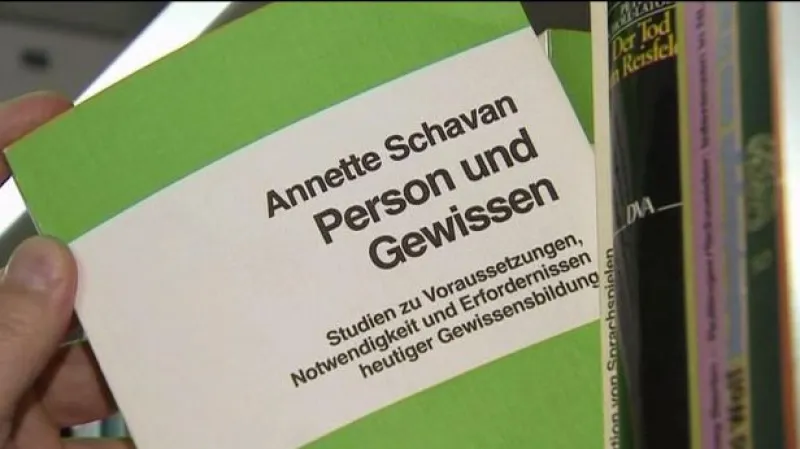 Annette Schavanová odstupuje