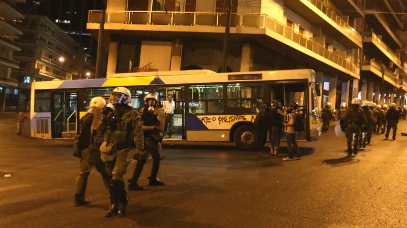 Protest proti Zlatému úsvitu