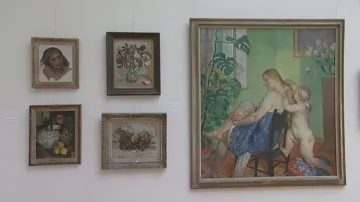 Galerie má ve sbírce téměř osmdesát obrazů od Obrovského