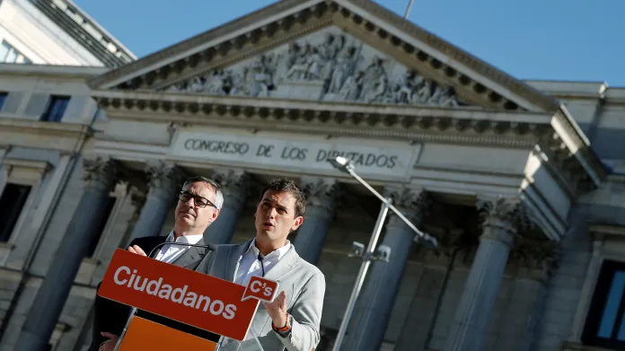 Předáci středopravicové strany Ciudadanos