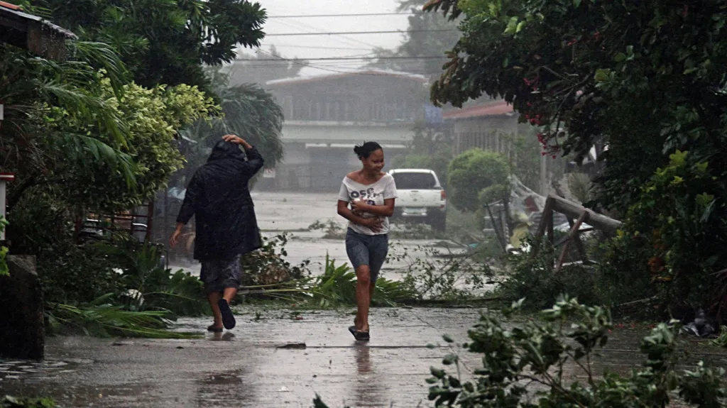 Tajfun Hagupit ve filipínské provincii Cebu