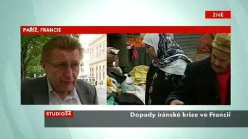 Telefonát Jiřího Slavíčka z Paříže