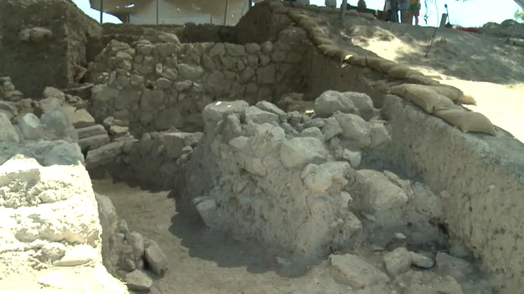 Archeologické vykopávky města Azeka