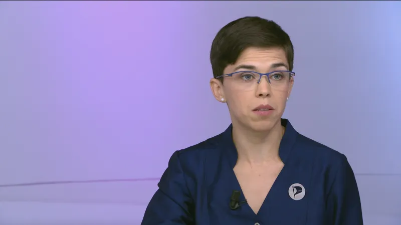 První místopředsedkyně Pirátů Olga Richterová