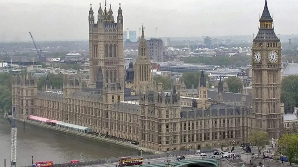 Budova britského parlamentu
