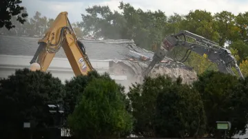 Demolice východního křídla Bílého domu