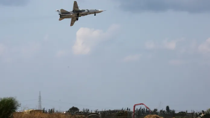 Ruská letecká základna v Sýrii