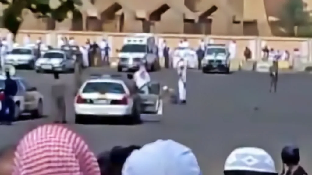 Veřejná poprava Abdala Hamída v Medině