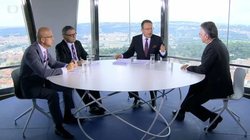 Otázky Václava Moravce: Debata o příčinách brexitu a procesu vystoupení Velké Británie z EU