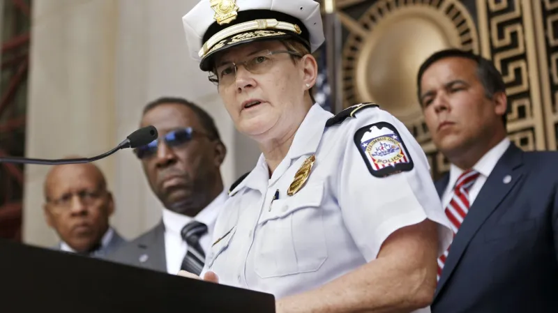 Šéfka policie ve městě Columbus Kim Jacobsová