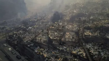 Lesní požáry v Chile