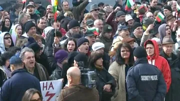 Bulharské protesty za levnější elektřinu